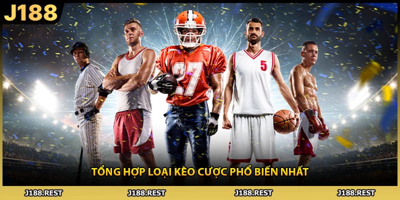 Tổng hợp loại kèo cược phổ biến nhất